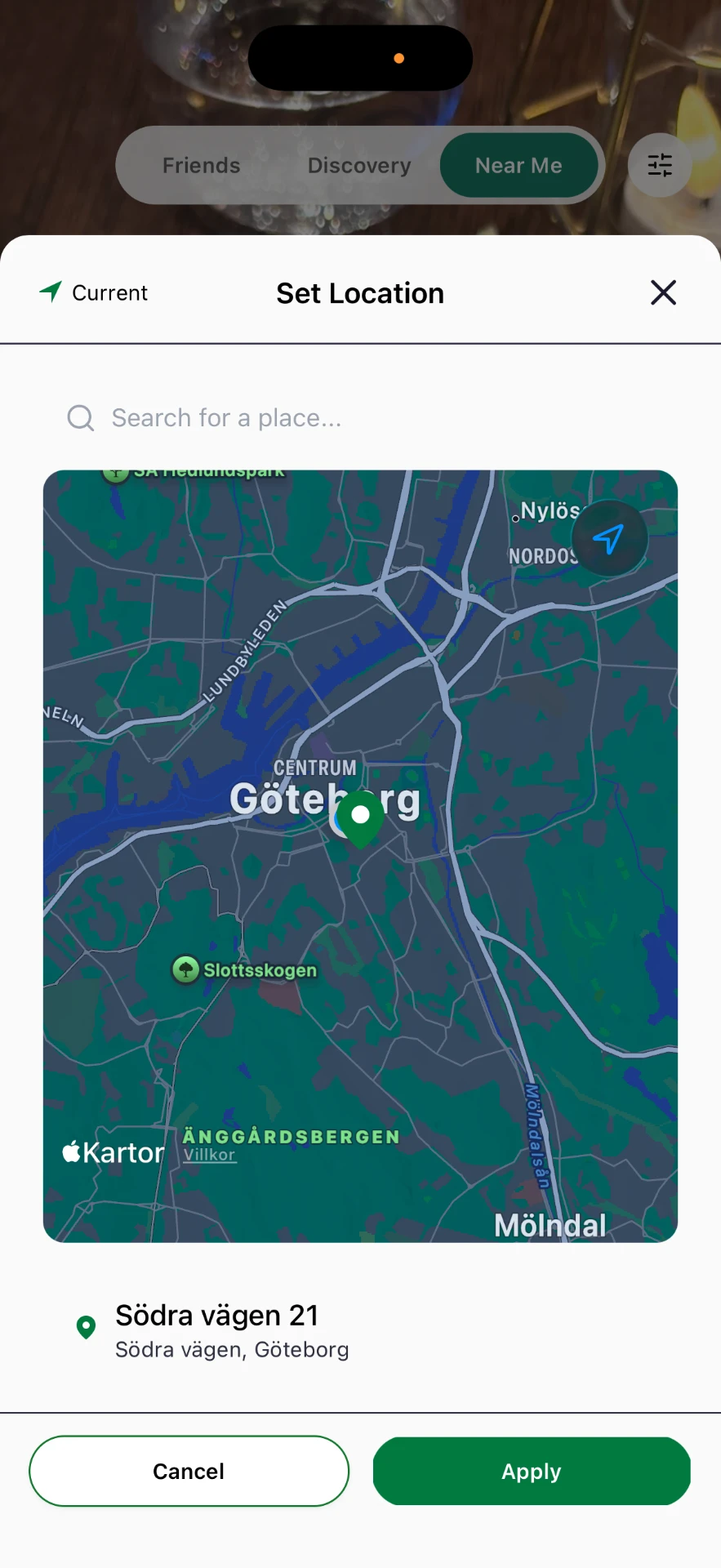TASTI – Custom Location